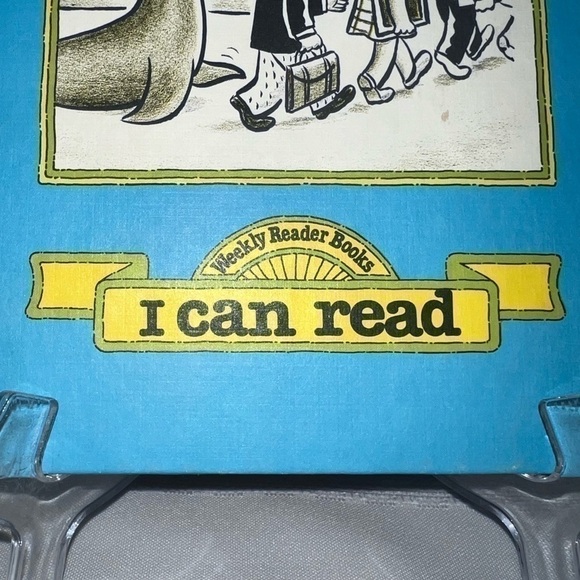 Weekly Reader Book Sammy‎ the Seal I Can Read Harper & Row Vintage EUC Like New - Picture 3 of 8